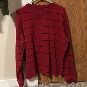 extra large, faded glory, red, sweater